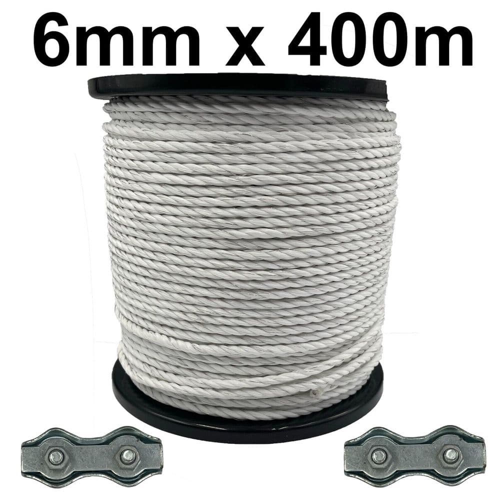 Poly Rope Horse Fencing Installation