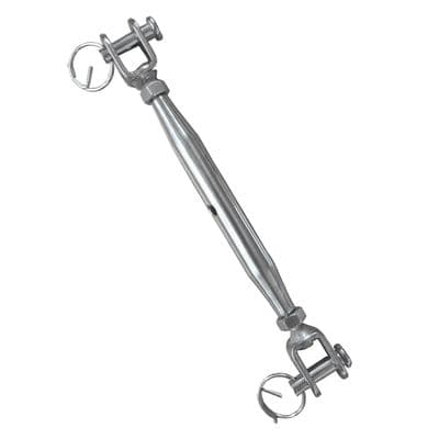 6mm STAINLESS STEEL RIGGING SCREW JAW and JAW marine architectural boat