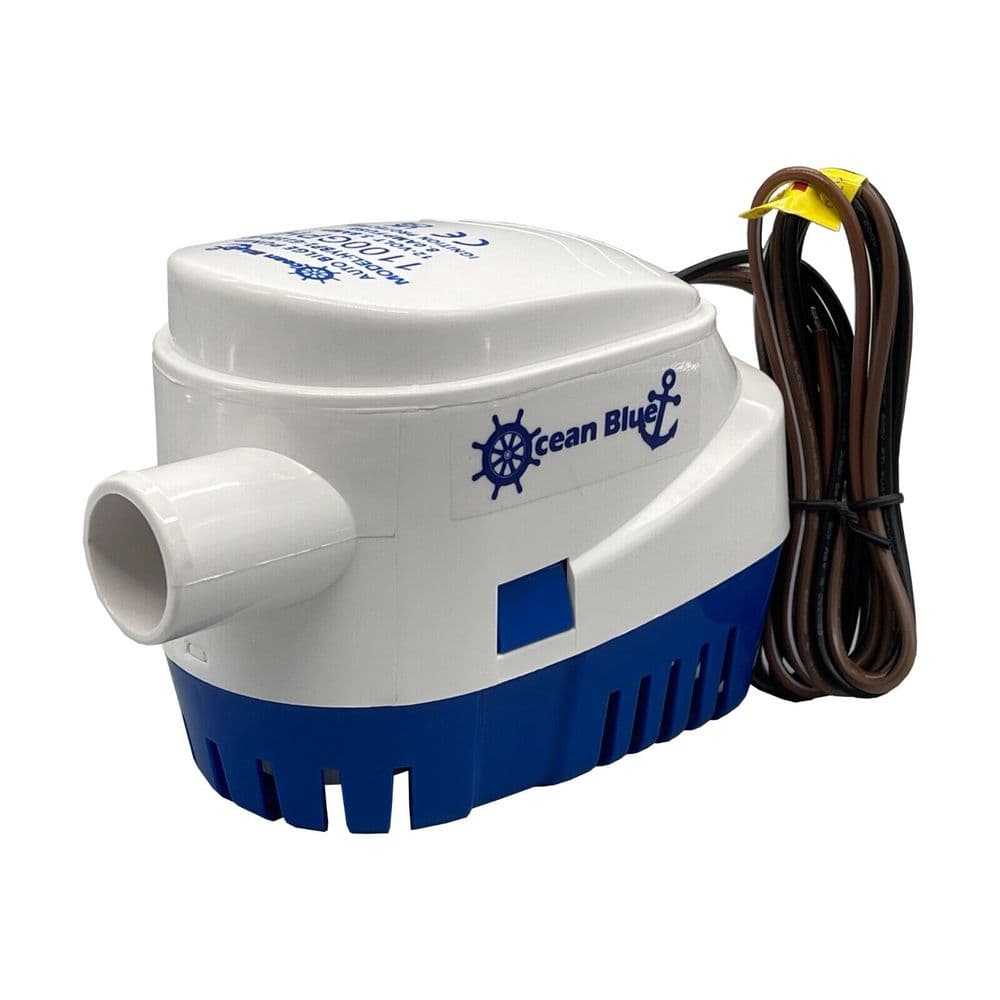 750GPH 12v Ocean Blue Marine Automatic Auto Bilge Pump boat yacht