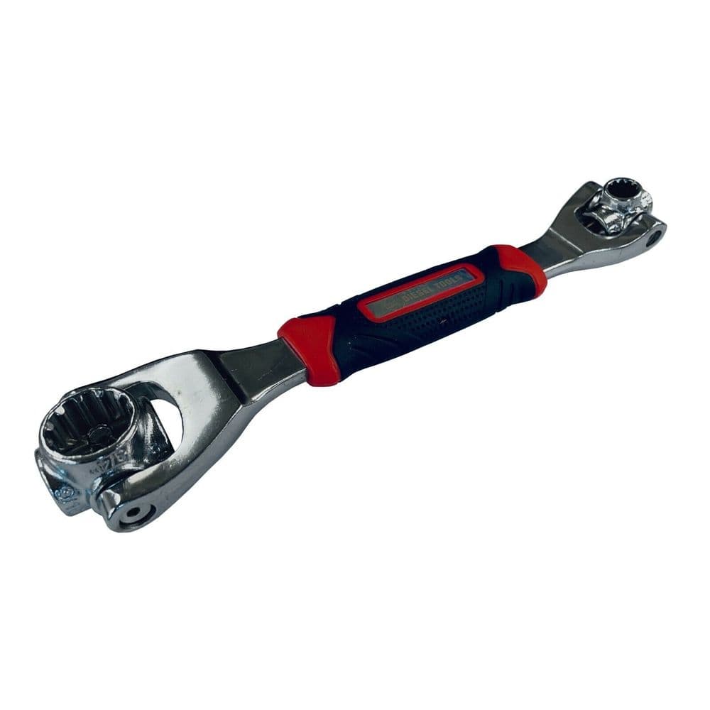 8 in 1 CHROME VANADIUM ROTATING SPANNER 8mm to 19mm socket tool ...