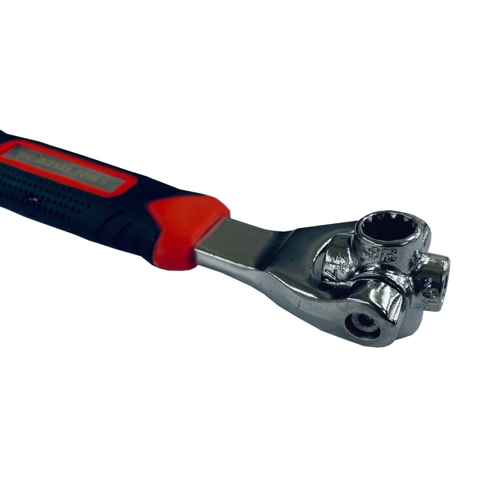 8 in 1 CHROME VANADIUM ROTATING SPANNER 8mm to 19mm socket tool ...