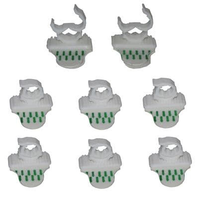 8 pcs SELF ADHESIVE WALL MOUNTED CABLE HANGING CLIPS kitchen cutlery bathroom