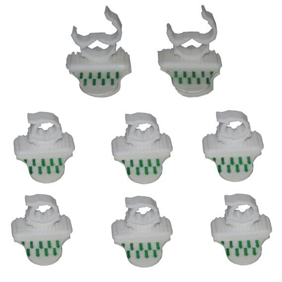 8 pcs SELF ADHESIVE WALL MOUNTED CABLE HANGING CLIPS kitchen cutlery bathroom