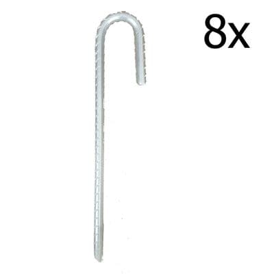 8 x H/D GROUND STAKES REBAR TENT PEGS 10mm x 30cm bouncy castle gazebo marquee