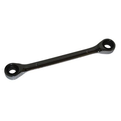 8mm + 9mm CHROME VANADIUM 40CR DOUBLE ENDED REVERSIBLE FLEXIBLE RATCHET WRENCH