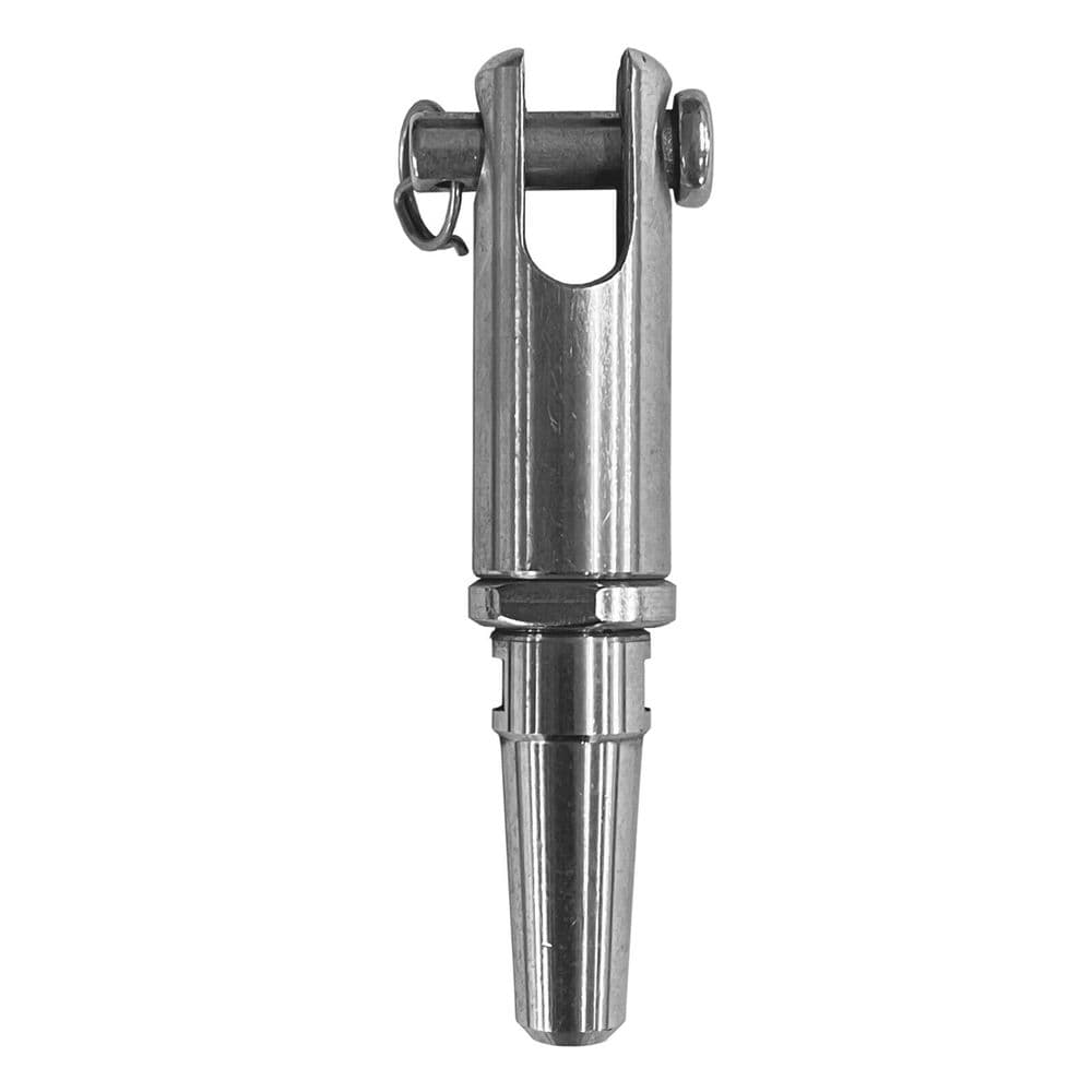8MM STAINLESS STEEL SWAGELESS FORK TERMINAL marine wire rope rigging ...