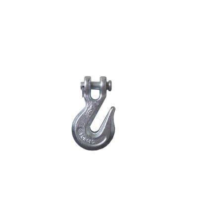 8mm ZINC PLATED CLEVIS CHAIN GRAB HOOK lashing pulling trailer marine