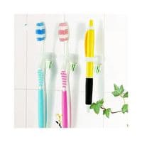 8x Self Adhesive Hook Clip Wall Hanger Cable Wire Toothbrush Pen Keys Stick On