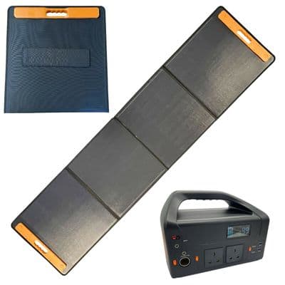 999Wh 270000mAh Pure Sine Wave Power Station Generator  200w Solar Panel camping