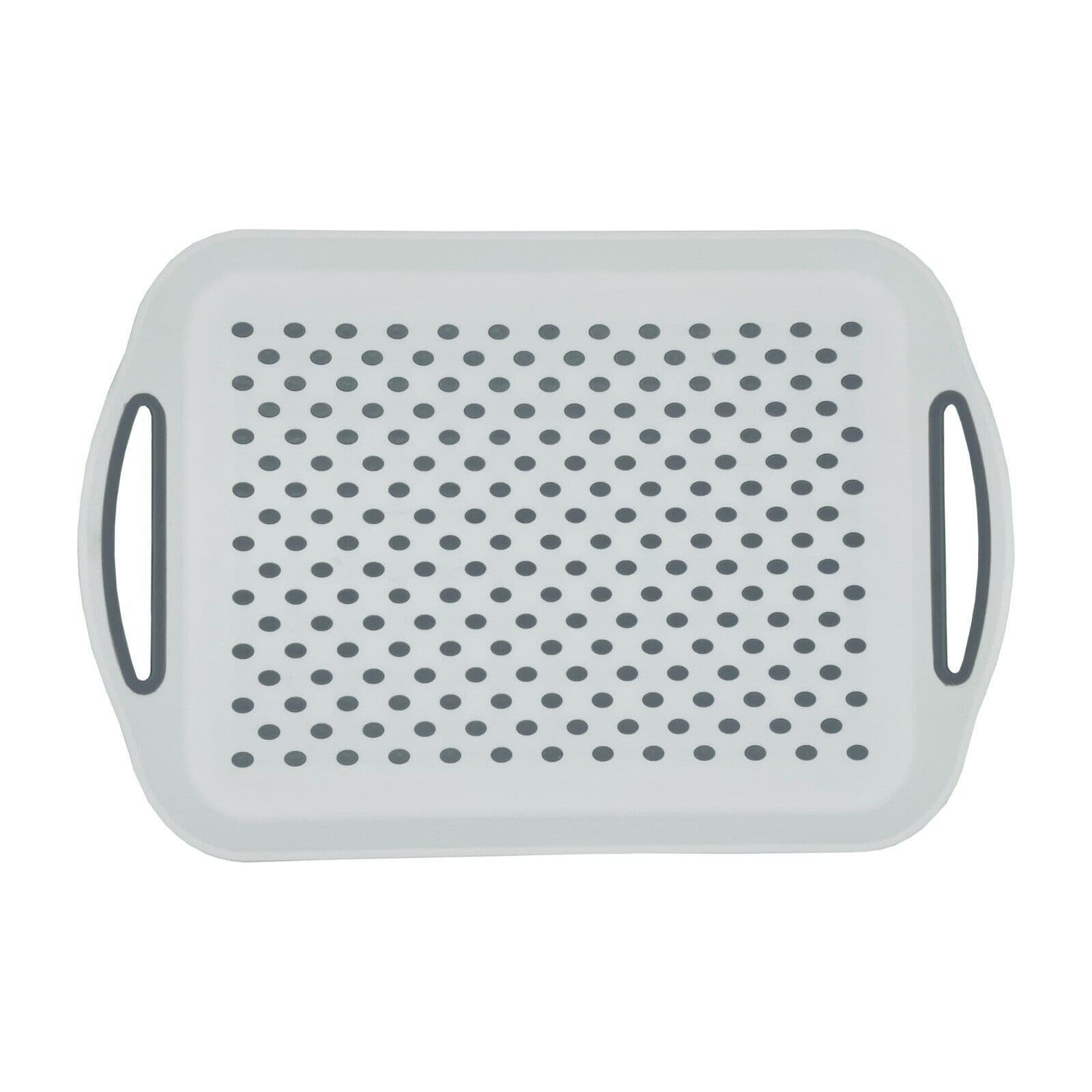 Anti slip serving dinner tray cups plates caravan motorhome boat kitchen