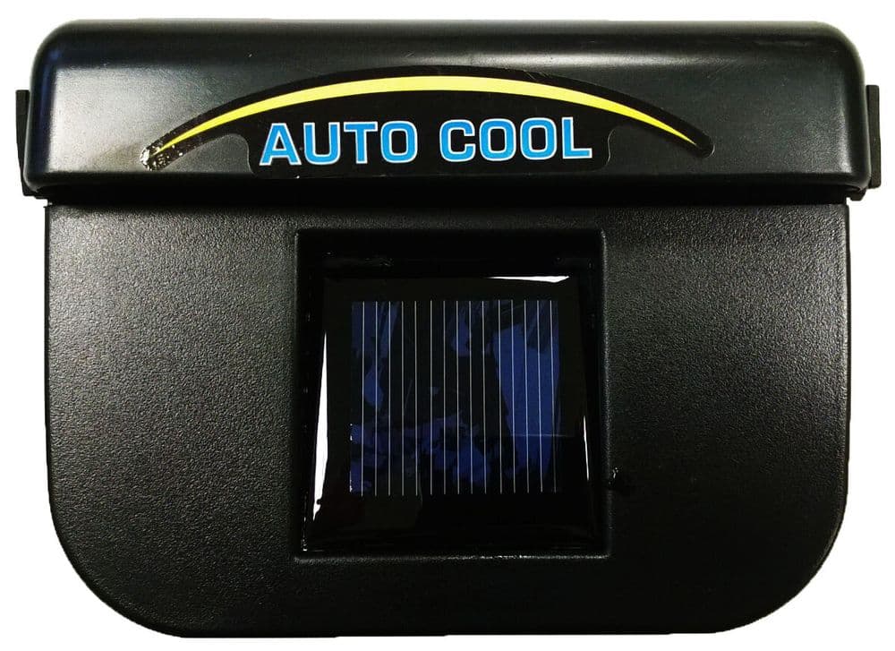 Auto Cool Ventilation System Solar Sun Powered Car Auto Air Cool Cooler ...