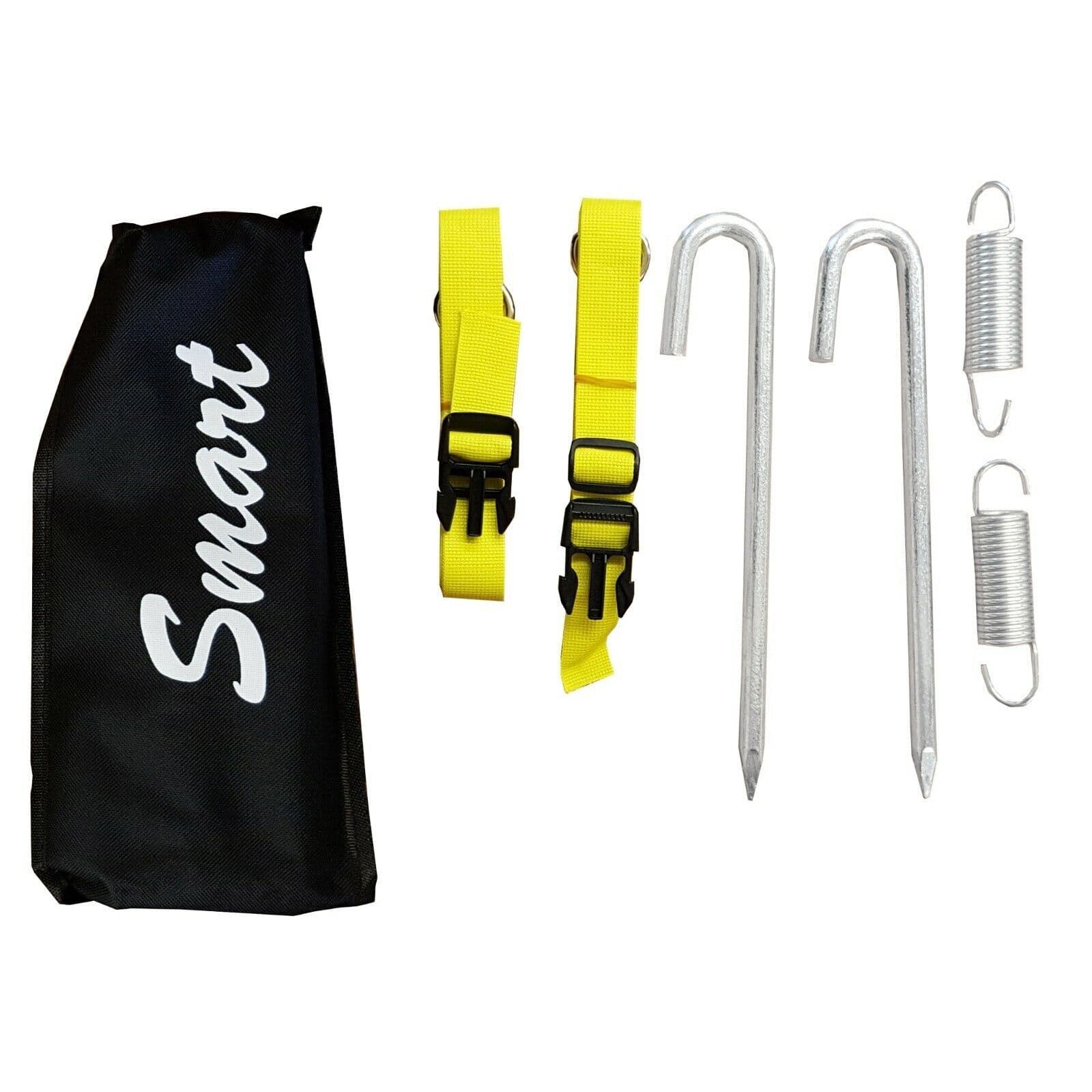 AWNING TIE DOWN KIT STORM STRAPS HEAVY DUTY PEGS caravan motorhome fits