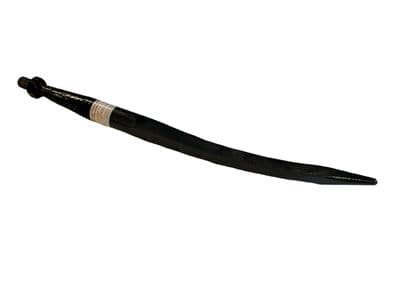 Bale Spike Tine Loader Curved Conus 1 M20 x 600mm / 680mm and 810mm front loader