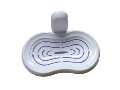 BATHROOM SELF ADHESIVE SOAP HOLDER DISH shower kitchen storage organiser rack