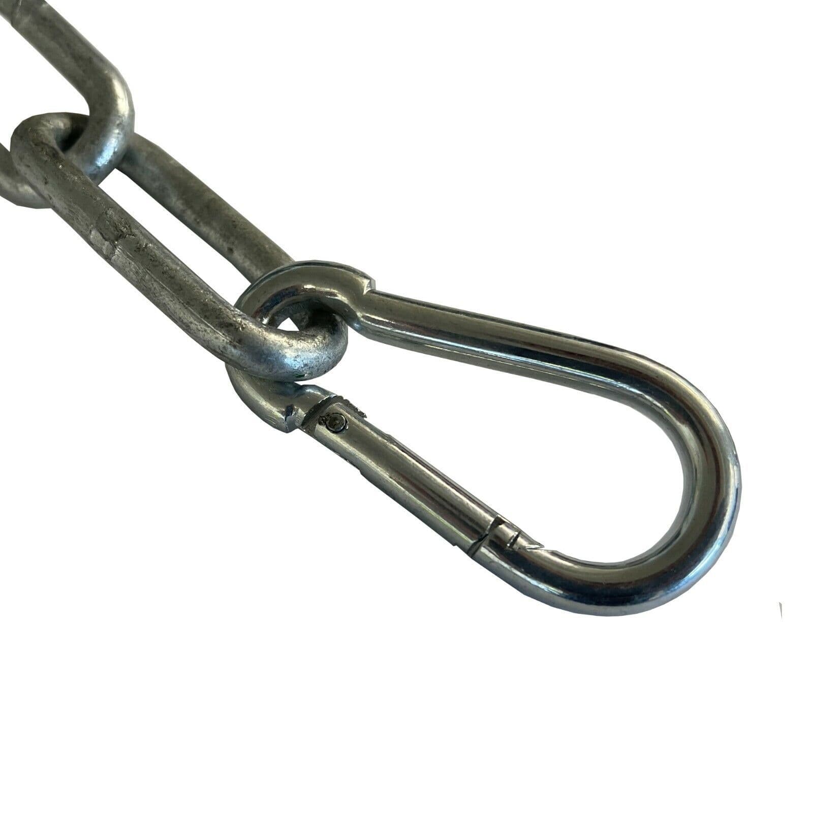 BATTLE ROPE CHAIN and 2 SNAP HOOKS training fitness gym exercise ...