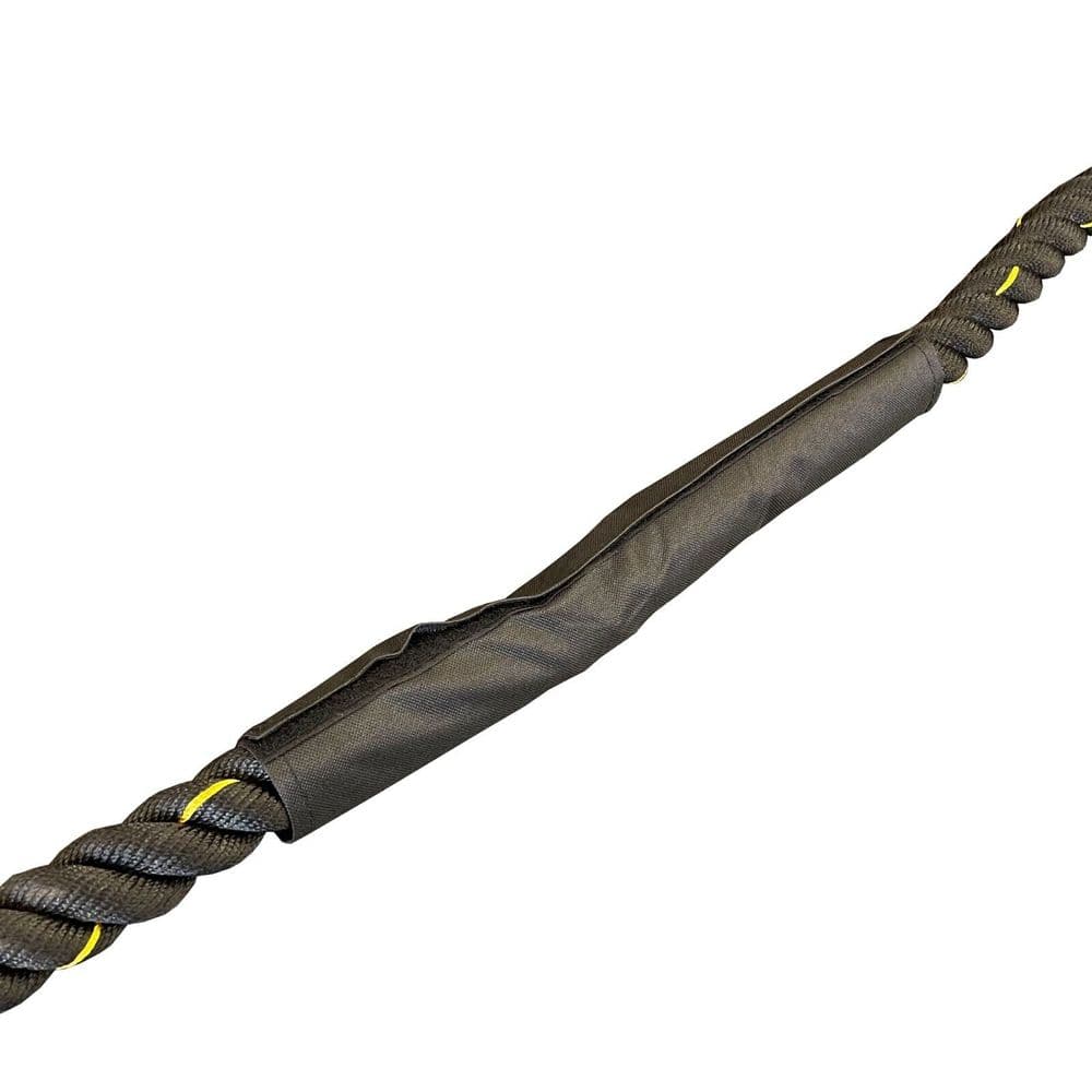 BATTLE ROPE SCUFF SLEEVES x 400mm long gym exercise training fitness ...