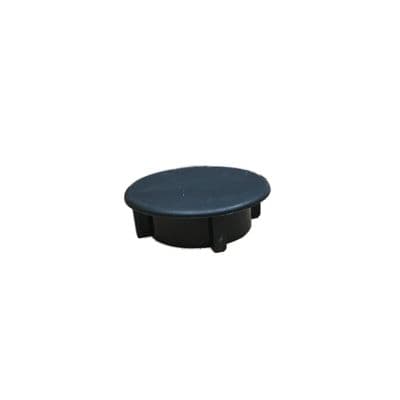 BLACK RECESSED ISLAND TABLE LEG BASE PLUG CAP caravan fiamma motorhome boat