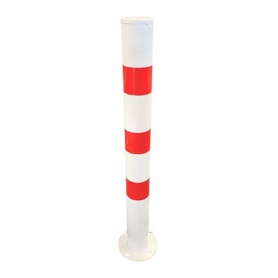 BOLT DOWN HEAVY DUTY STEEL SECURITY FIXED BOLLARD PARKING POST driveway barrier