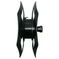 Cable Tidy Reel 25m Mains Hook Up Lead Wire Holder with Storage Bag Caravan Camp