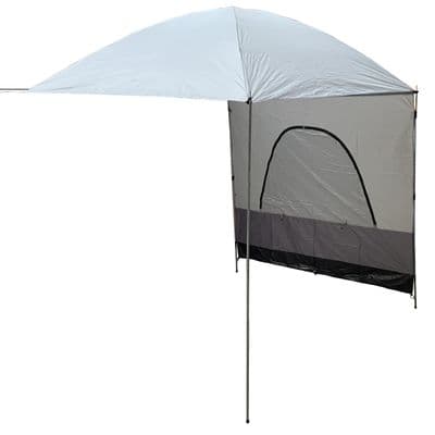 CAMPERVAN 3m x 3m SUN CANOPY AWNING with SIDE WALL motorhome caravan 4 x 4