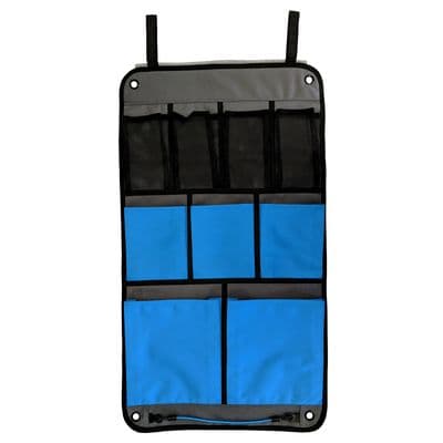CARAVAN AWNING PACK ORGANISER STORAGE POCKETS motorhome organizer - Blue/Grey