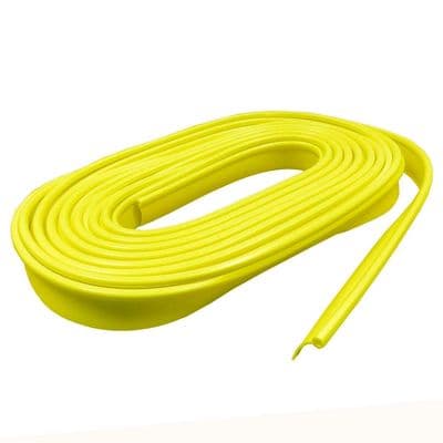 CARAVAN AWNING RAIL PROTECTOR STRIP x 12 metres YELLOW motorhome