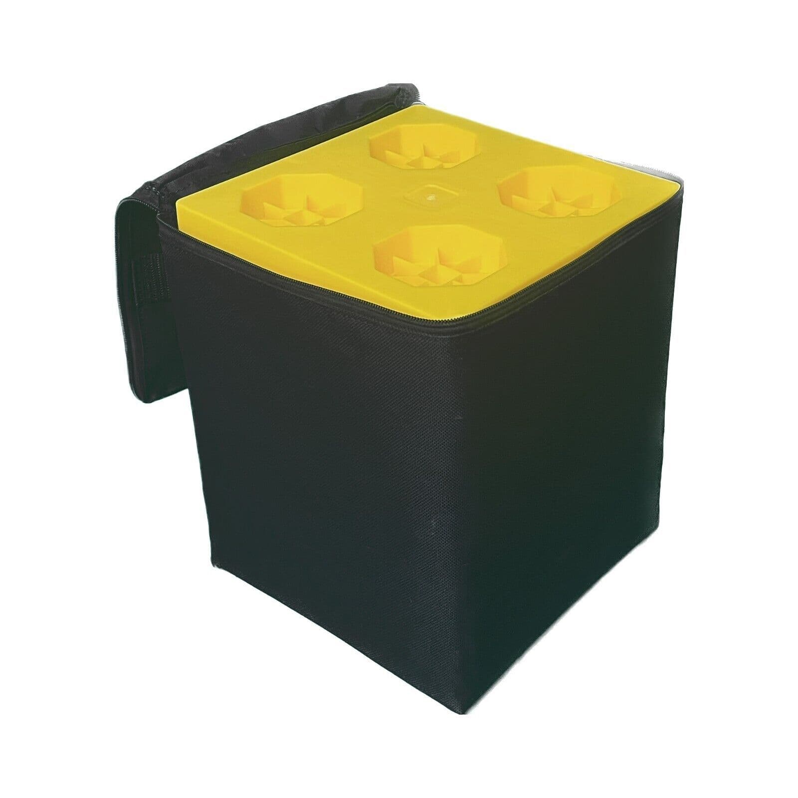 Stack Pad Supporting Block Caravan Levelling Ramp Blocks Corner Steady Leg Jack Stack Pads Feet ...