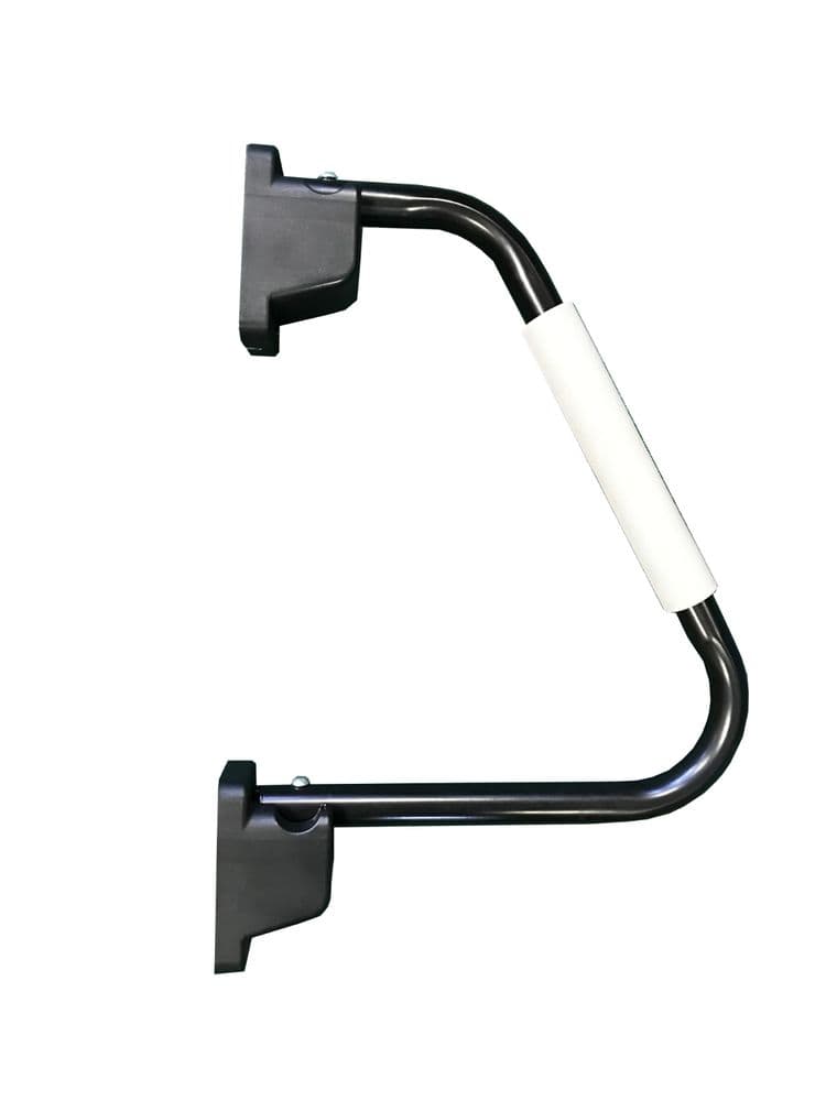 CARAVAN MOTORHOME SAFETY SUPPORT HAND RAIL GRAB HANDLE black handrail