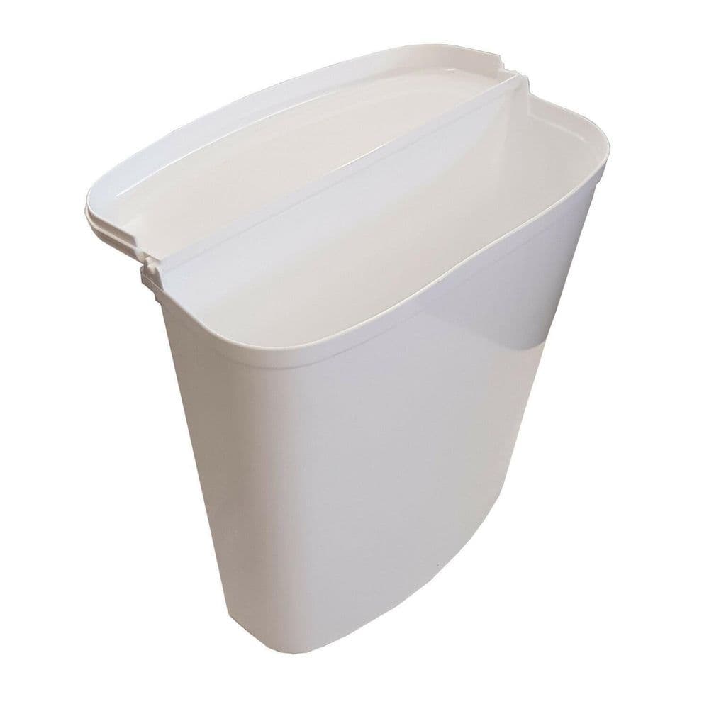 Pull Out Kitchen Bin Recycling Bins For Kitchen Built-In Waste Bins 2x20l Removal Container With Fixing Waste Brackets Grey