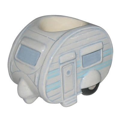 CERAMIC CARAVAN EGG CUP in GIFT BOX (PPJS34-2)