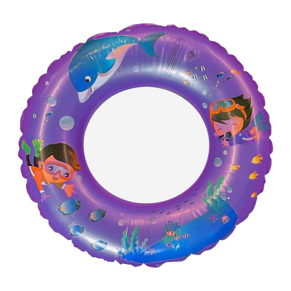 Childrens Inflatable Swimming Ring Kids Pool Swim Float Holiday Girls ...