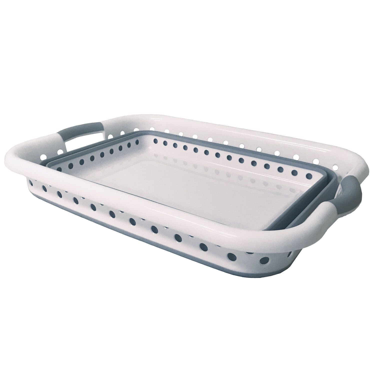 COLLAPSIBLE VERY LARGE CARAVAN LAUNDRY BASKET folding camping motorhome