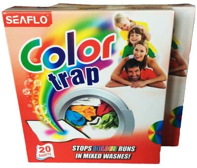 COLOUR CATCHERS     40 SHEETS           helps prevent colour runs  40 sheets