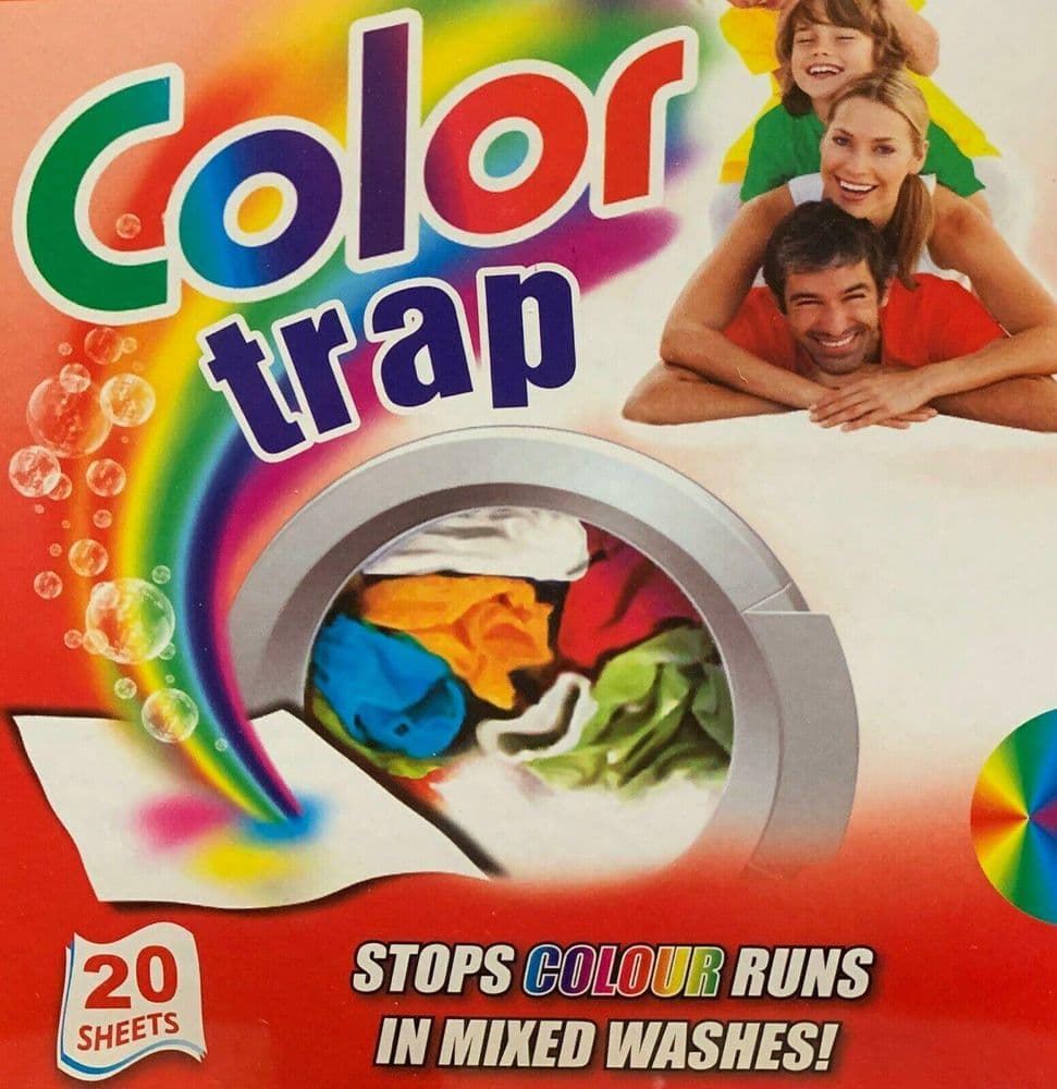 Colour Catchers Laundry Magnet Trap 20/40 sheets prevent run washing ...