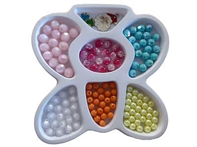 CRAFT + HOBBY BEAD SETS (D) for JEWELLRY making NECKLACES + BRACELETS DIY KITS