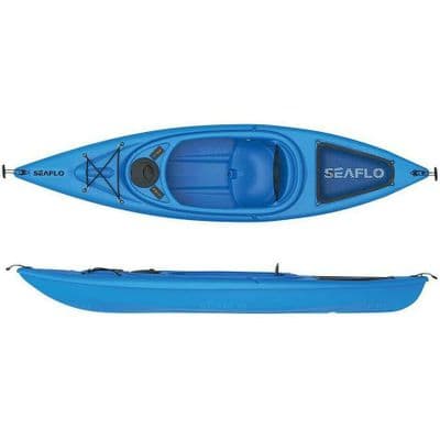 Deluxe Sit In Kayak - 1 Person Kayak Canoe Boat Touring 1004 Blue COLLECT