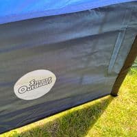 DELUXE WINDBREAK in CARRY BAG 5 metre 3 panel MISTRAL caravan motorhome blue