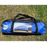 DELUXE WINDBREAK in CARRY BAG 5 metre 3 panel MISTRAL caravan motorhome blue