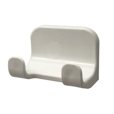 Double Hanging Hook Wall Mount Self Adhesive Stick Towel Coat Bathroom Kitchen