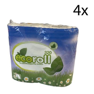 ECO TOILET ROLLS - 4 packs - 16 rolls Motorhome Caravan Camper Boat luxury soft