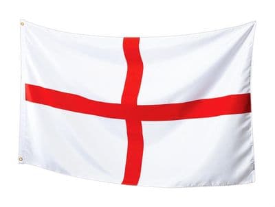 England St George Flag 5 feet x 3 feet Eyelets Saint George National 5ft x 3ft