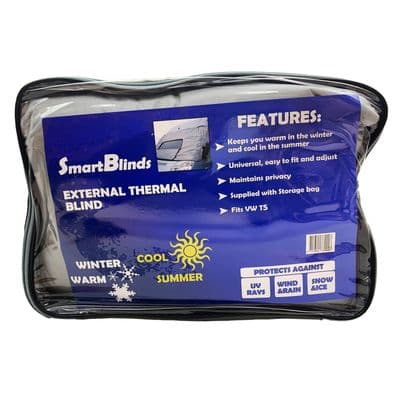 EXTERNAL VW T5 THERMAL WINDOW BLIND - 2019 model with magnet hold