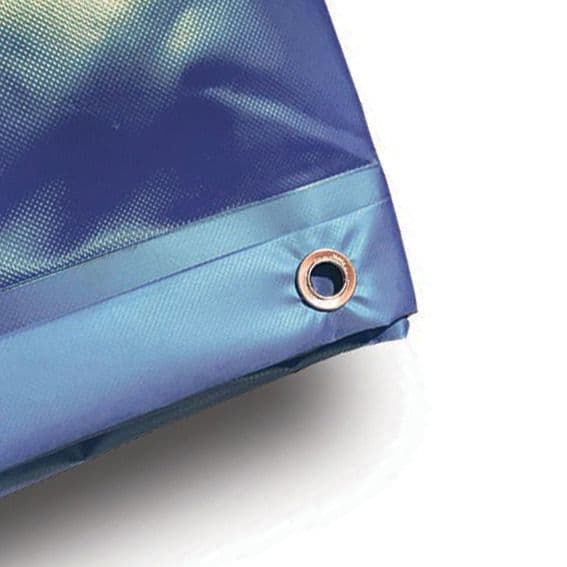 Extra Heavy Duty 610gsm PVC Tarpaulin Waterproof Cover Eyelets Welded Hems
