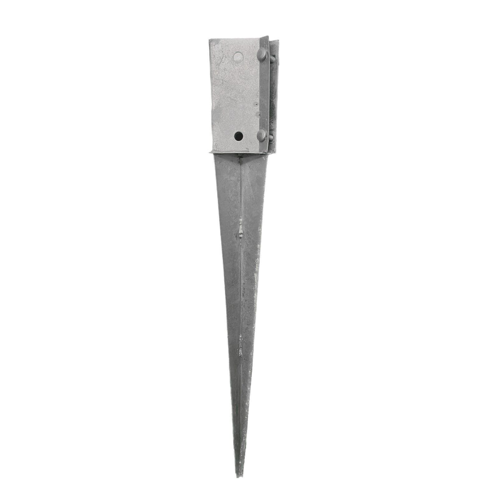 Hand Drive Stake Fence Post Support Spike Bolt Grip Drive In Ground Stake 75mm/100mm ...