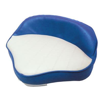 FISHING BUTT BOAT SEAT 'LARGER SIZE' GREY/BLUE PRO CASTING BAR STOOL 75125