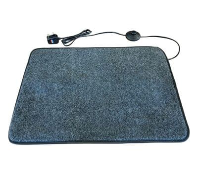 FLOOR HEATING ELECTRIC FOOT WARMER SOFT RUG WARM MAT pet caravan motorhome home