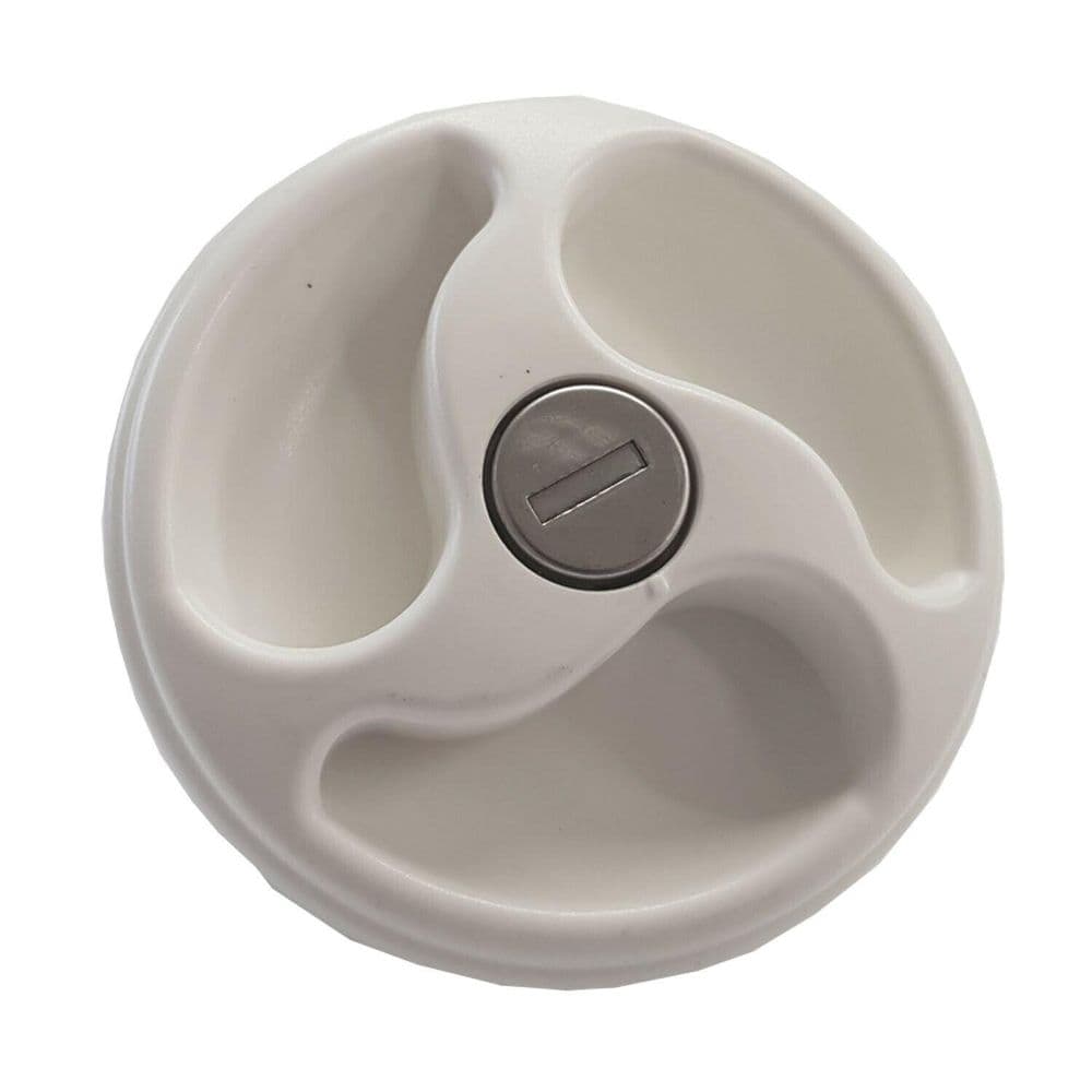 FRESH WATER LOCKING INLET UNIVERSAL FILLER CAP with 2 KEYS caravan