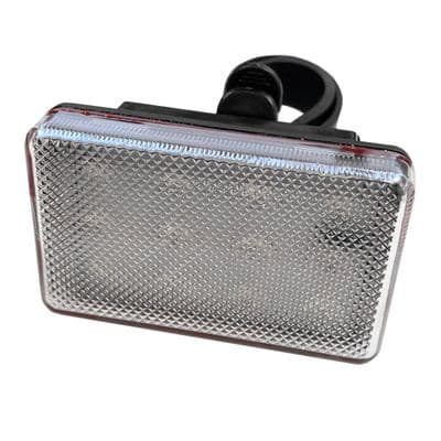 FRONT REAR BIKE LIGHT 12 LED MULTI COLOUR bicycle cycle mountain headlight