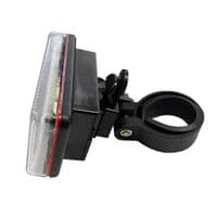 FRONT REAR BIKE LIGHT 12 LED MULTI COLOUR bicycle cycle mountain headlight