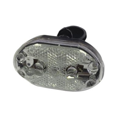 FRONT / REAR BIKE LIGHT 5 LED BRIGHT warning bicycle cycle mountain headlight